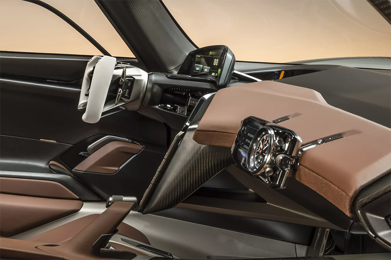 Porsche Mission X Concept: Siêu xe thể thao chạy điện tiên tiến thay thế 918 Spyder 10 Porsche Mission X Concept - Siêu xe thể thao chạy điện sẽ thay thế 918 Spyder trong tương lai